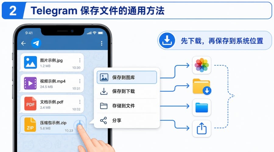 Telegram 文件保存在哪里 第 2 张正文图