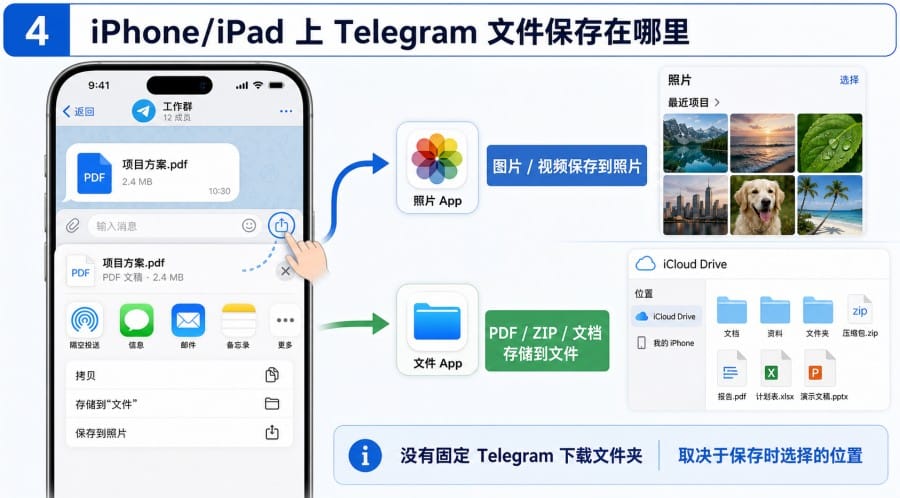 Telegram 文件保存在哪里 第 3 张正文图