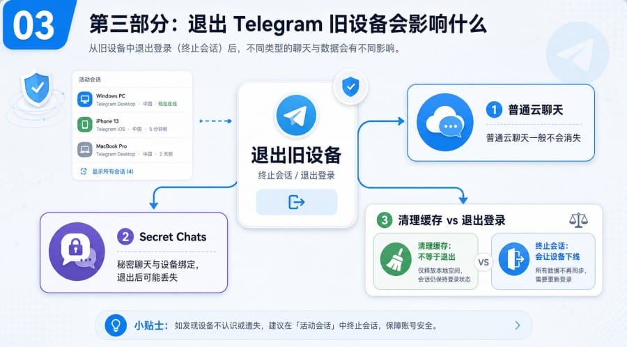 Telegram 登录设备太多要清理吗? - step 2