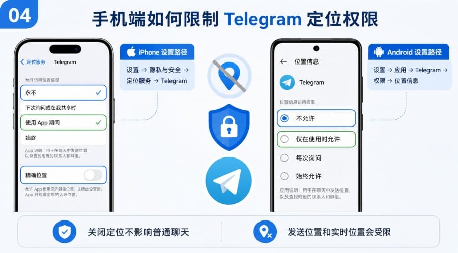 Telegram 附近的人找不到了？People Nearby 现状与隐私设置指南 illustration